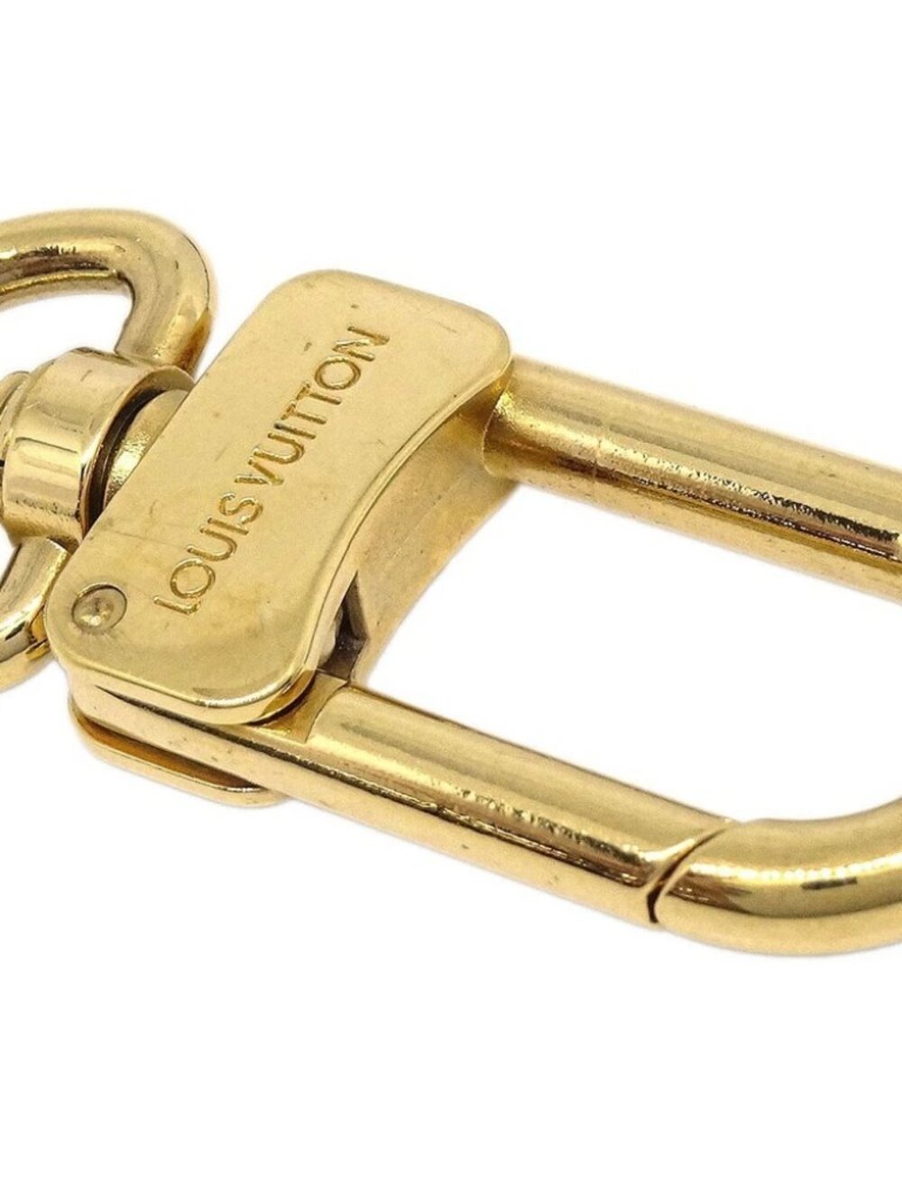 Louis Vuitton Anokre Bag Charm Key Holder Gold M62694 Small Good NQ06895 - Picture 3 of 4
